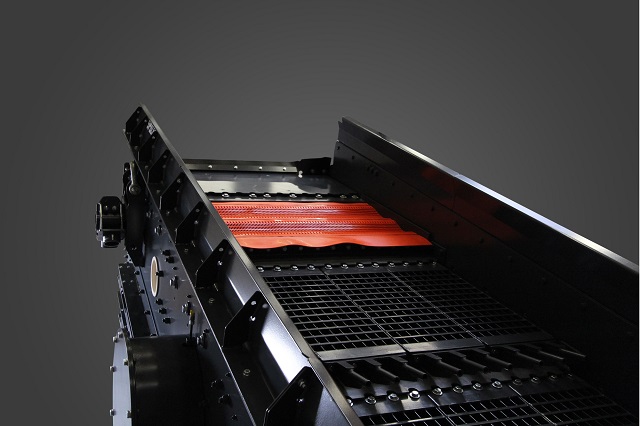 Spannwellen-Kassette für mobile Siebmaschinen