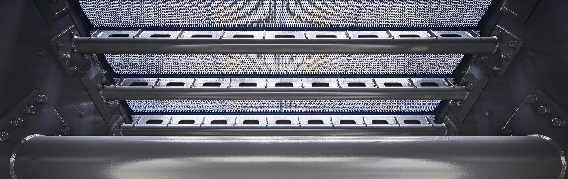 Spannwellensieb für Feinsiebung