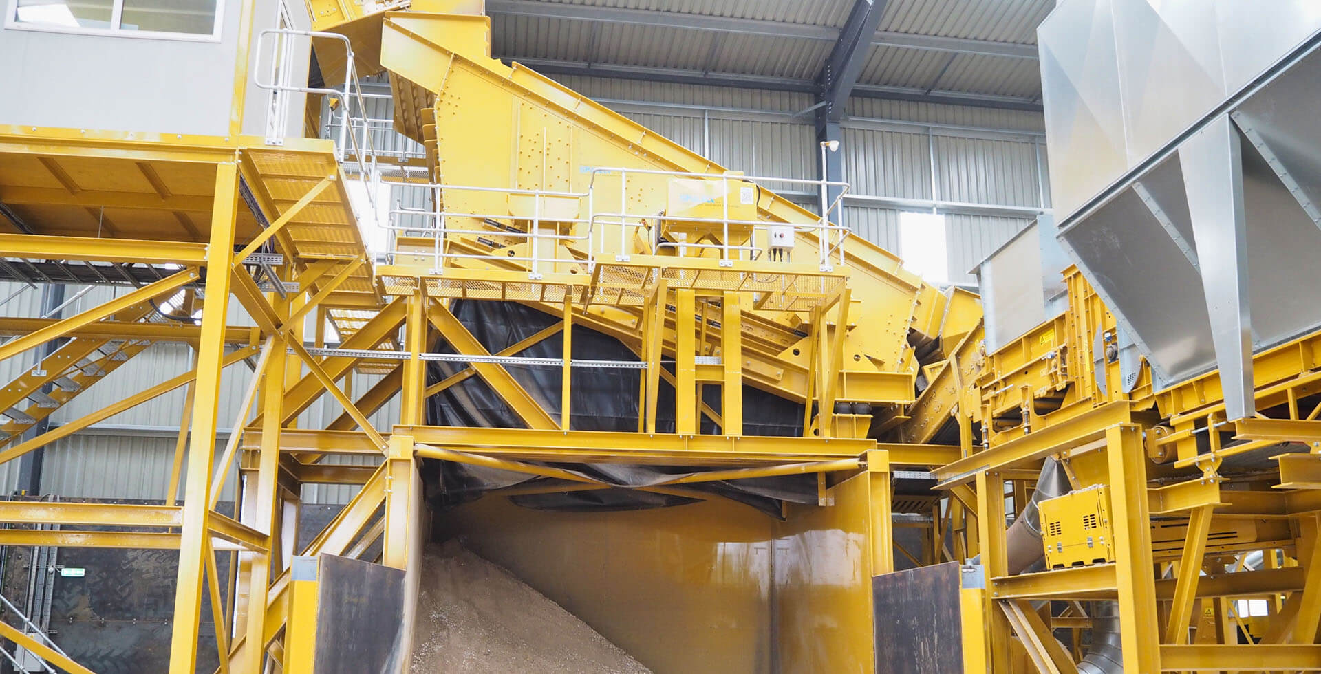 SPALECK 3D-Combi Siebanlage.