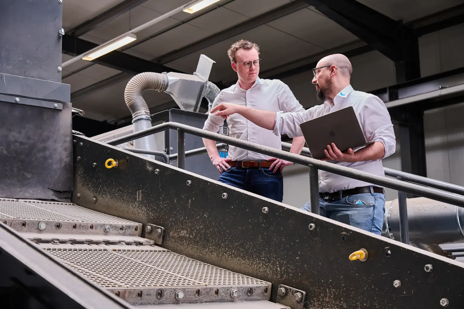 SPALECK-ingenieurs in het SPALECK TestCenter – de InnovationHUB voor de recycling- en procesindustrie