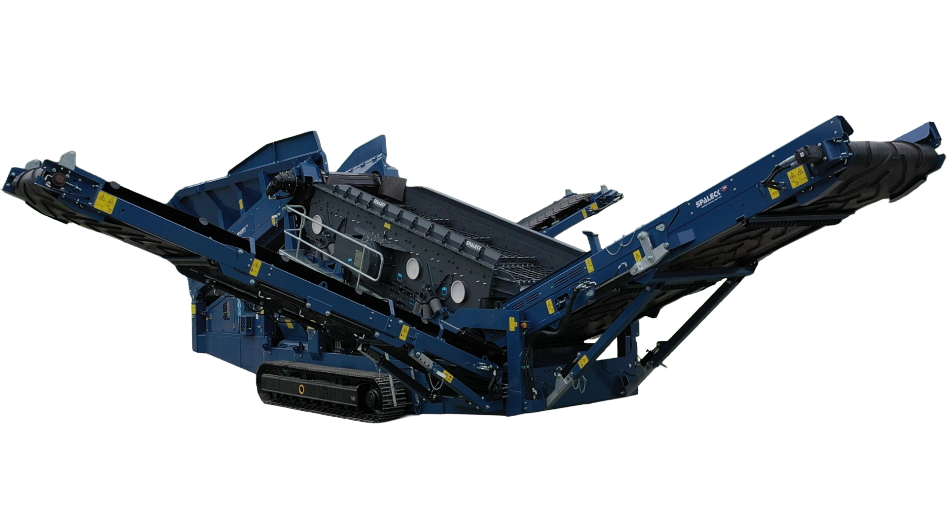 De krachtige 205 mobiele zeefmachine van Spaleck, vrijgegeven