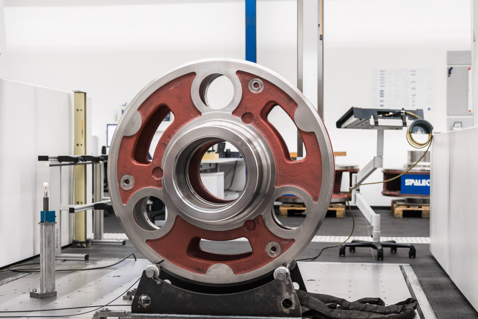 Meetservice voor de 3D-meting van CNC-onderdelen in de SPALECK-meetruimte