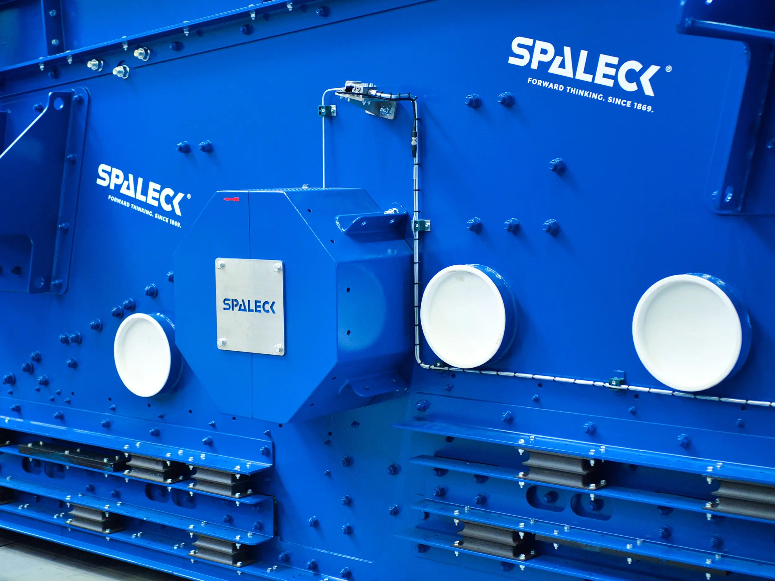 SPALECK-centrale smeereenheid LubricationCONTROL voor automatische lagersmering – een onderdeel van het SPALECK ModularDESIGN+-principe
