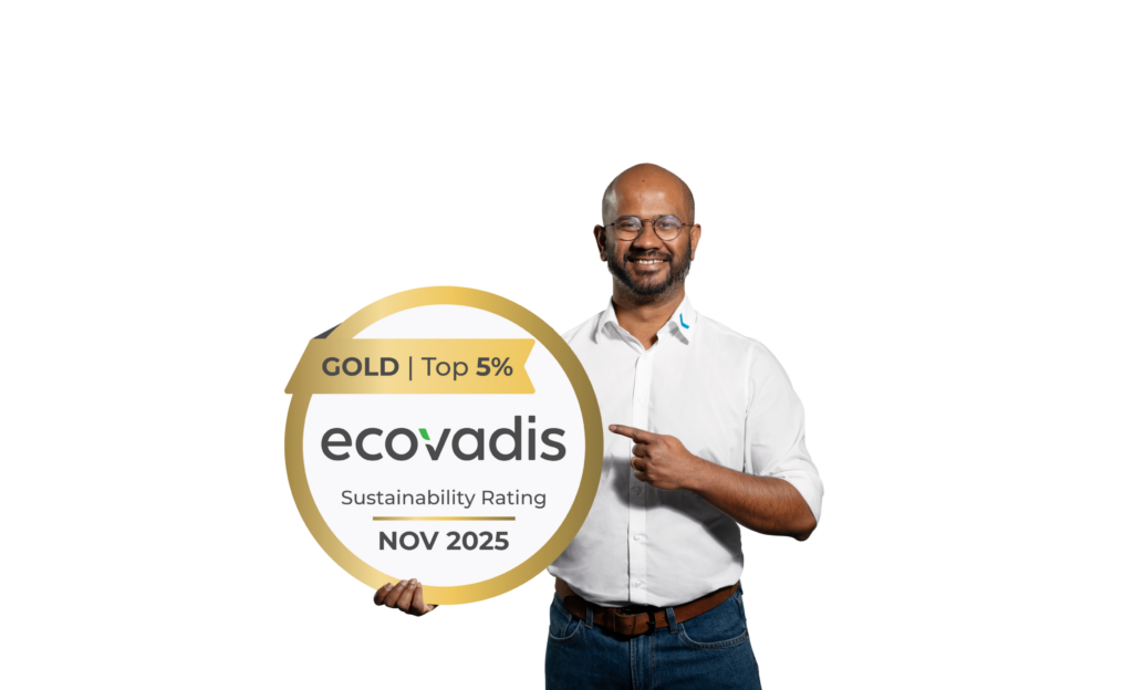 Spaleck, Ecovadis Gold-certificering, MVO, Nithin Sharma